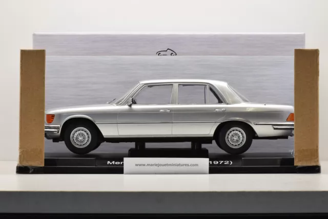 Mercedes S-Class 280 Se W116 1972 Silver Modelcar 1/18 Neuve Boite