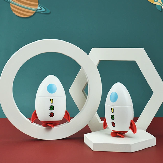 Kids Bathing Play Water Toys Cute Clockwork Rocket Toy Children Bath Accessory