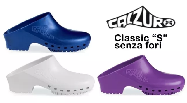 CALZURO CLASSIC S zoccoli professionali CE latex free uomo donna antistatici