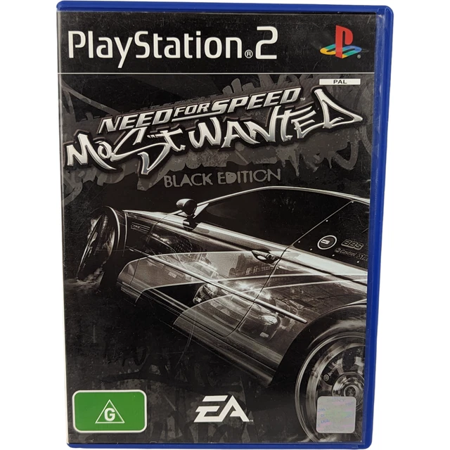 Need for speed most wanted black edition shop ps2