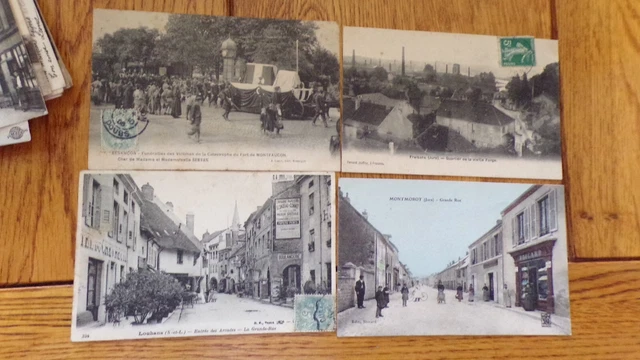 Lot De 40 Cartes Postales Vintage Destinations Populaires - Idéal Pour Collection, Décoration Ou Envoi