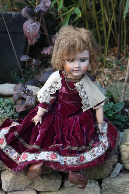 POUPEE ANCIENNE COMPOSITE PARIS 301.18 MARCHE YEUX DORMEURS 70 CM