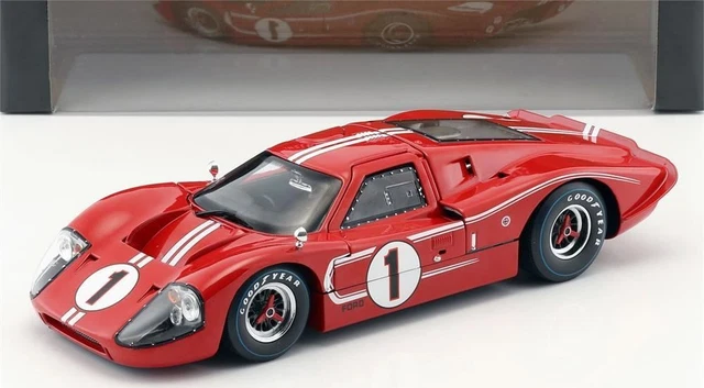 Estampe Signée Limitée : Ford GT40 Dan Gurney, Victoire Des 24H Du Mans 1967 - Michael Mate