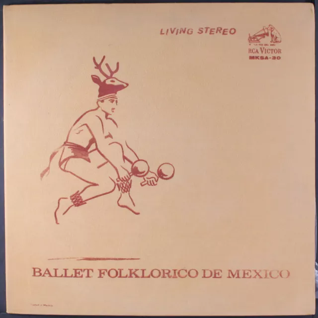 VARIOUS: ballet folklorico de mexico RCA 12" LP 33 RPM