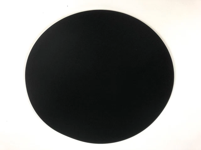 5PK Black Acrylic Circle Discs Round Plexiglas Laser Cut Sheet 20.75" Diameter Y