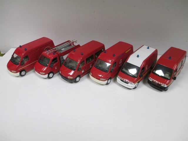 Solido Bomberos 1/50 - Lote De 15 Modelos Dont Acmat - Renault - Mack Solido Bomberos 1/50 - Lote De 15 Modelos Dont Acmat - Renault - Mack