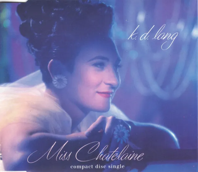 K.d. Lang Cd - Miss Chatelaine 4 Track 1992 Sire Cd Single - Neu