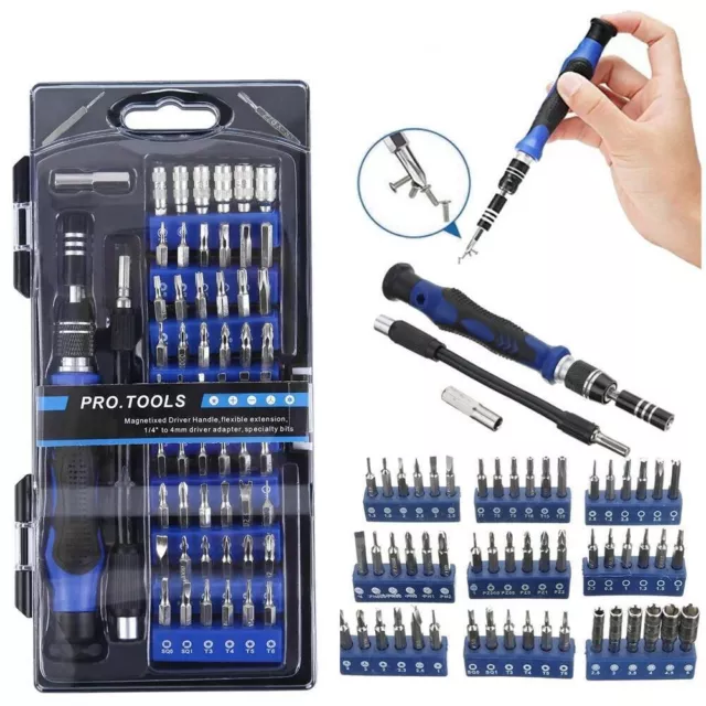 60X Computer Repair Kit Set Tool Laptop PC Precision Screwdriver Torx Smartphone