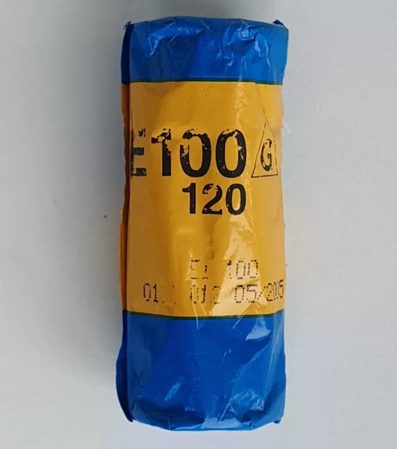 Kodak Professional Ektachrome E100G 120 slide film. ISO100(exp.05/2005)