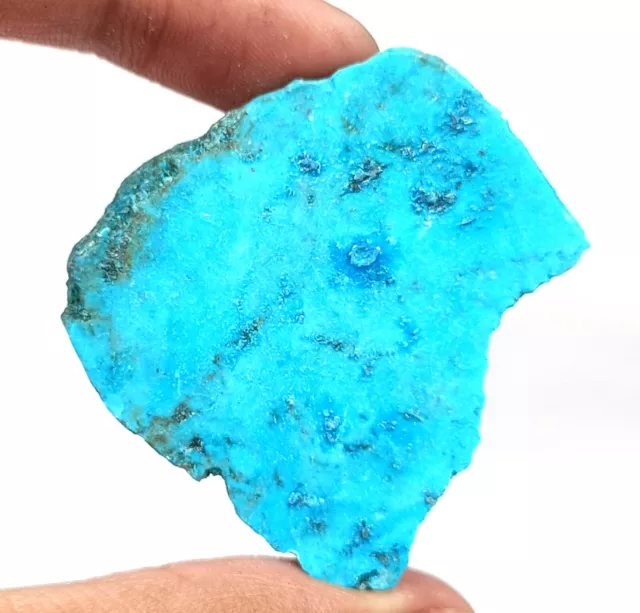 192.70 Ct Wonderful Slab Arizona Certified Sky Blue Turquoise Rough Gemstone SMK