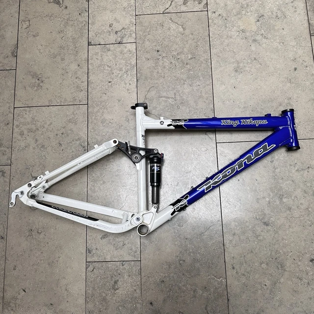 KONA KIKAPU FULL Suspension Mountain Bike Frame 18” w/ Fox Rear