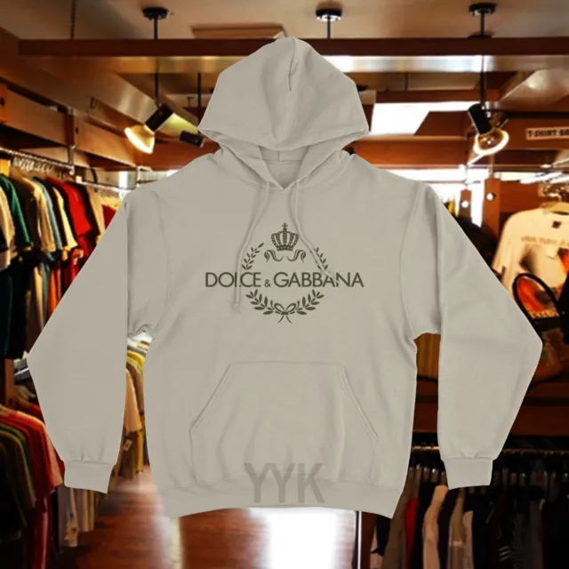 New Hoodie Dolce & Gabbana Logo Shirt Size USA S - 5XL