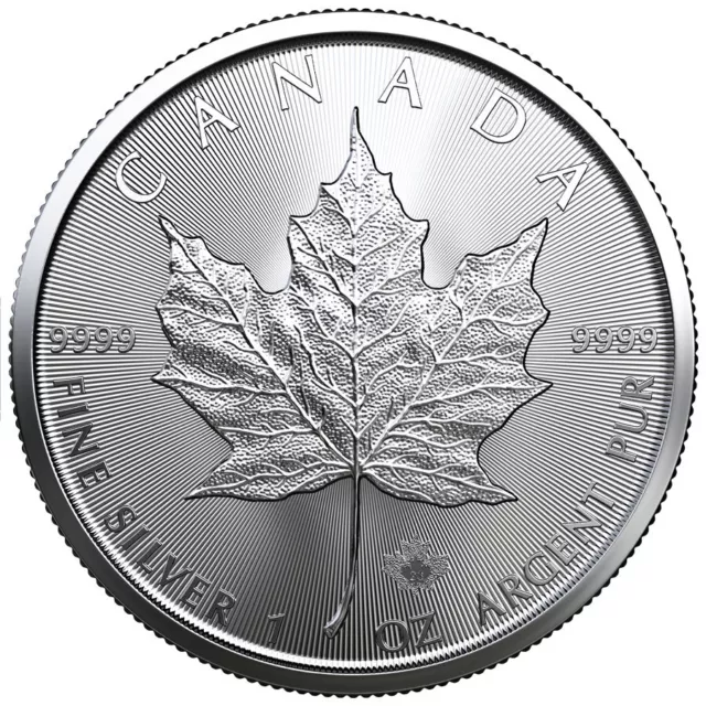 2023 Canada 1 oz Silver Maple Leaf $5 Coin GEM BU