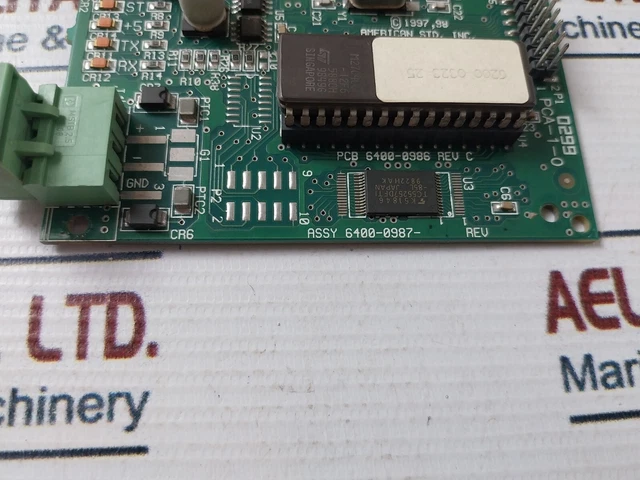 TRANE 6400-0987 ADAPTIVE Control Interface Chiller Board Rev C PCA-1-0 ...