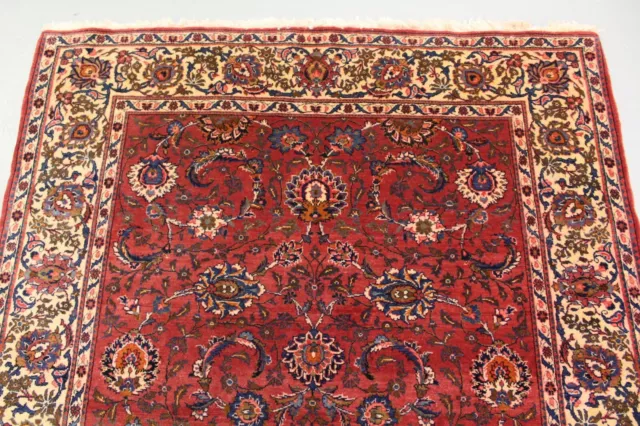 Superbe tapis parsien traditionnel en laine fait main 208 cm x 138 cm 3