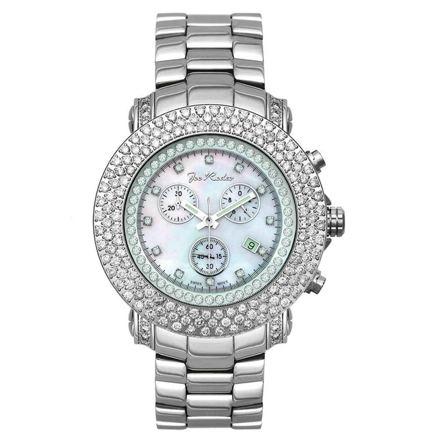 Joe Rodeo Diamond Men's Watch - JUNIOR silver 6 ctw