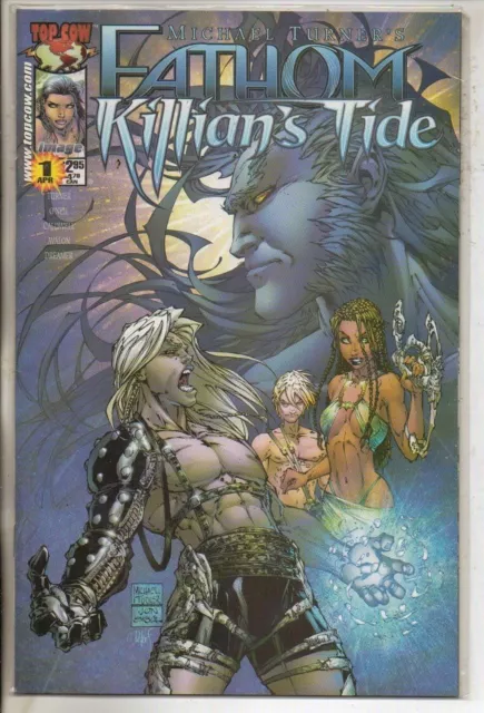 Image Comics Fathom Killians Tide #1 April 2001 Blue Variant Top Cow NM