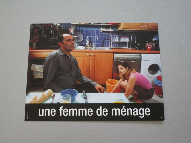 JEAN-PIERRE BACRI EMILIE Dequenne "Une Femme De Menage" Lobby Card Lb7