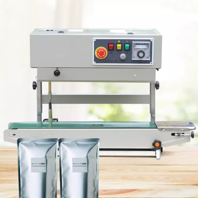 800W FR-770 Continuous Horizontal Band Sealer Verschließmaschine Sealing Machine