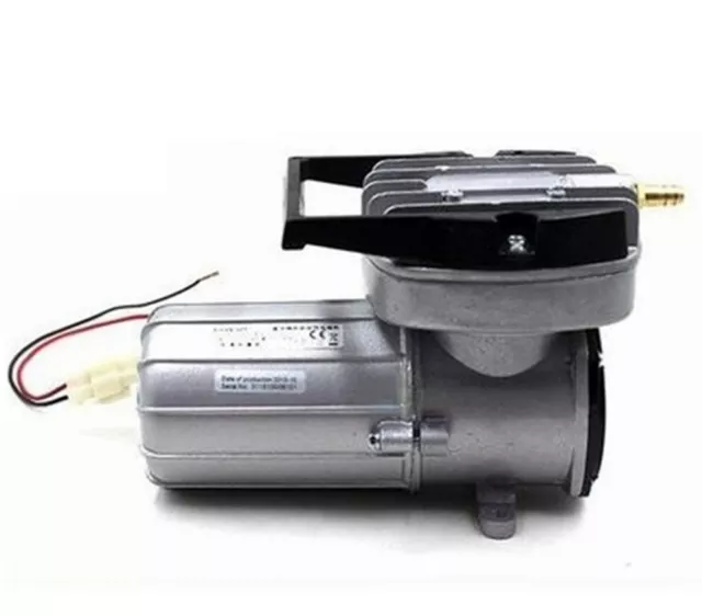 120W Compressor Air Pump Hydroponics Aquarium Pond Inflator Pump DC 12V 160 L/M