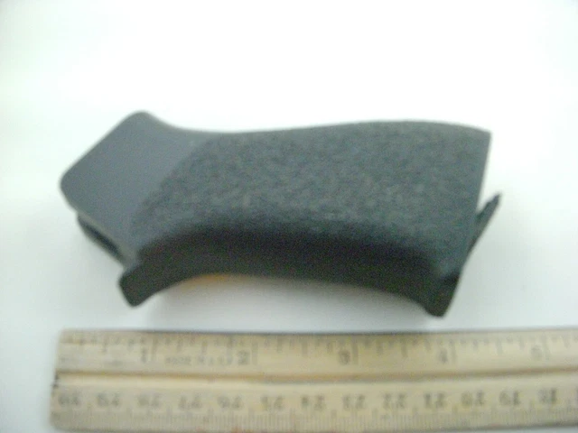 Unbranded Over Molded Grip w/ Rubber Finger Grooves, Black