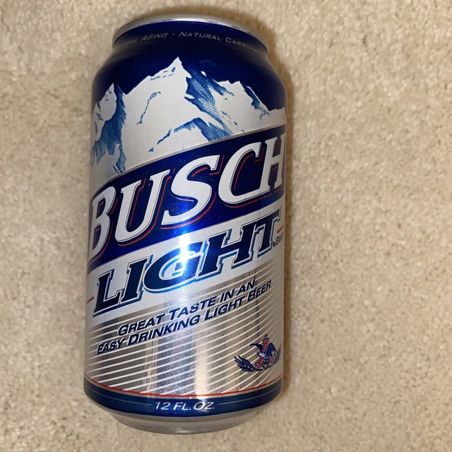 Super Hard to Find 2010 BUSCH LIGHT 12 oz Beer Can Born On Date 29NOV10 T/O