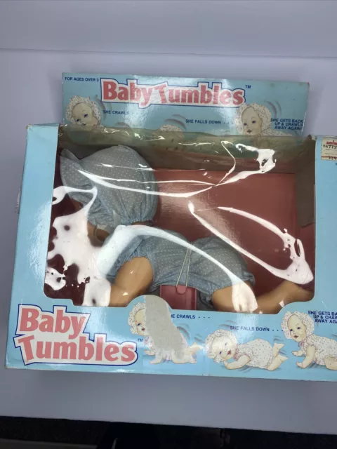 Vintage Baby Tumbles Toy 1990 Spectra  NEW IN BOX Item no. 9070 3