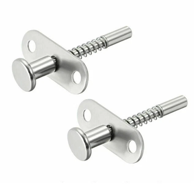 Hardware de pestillo de émbolo de alta calidad 60 mm longitud total hardware hogar 2 piezas