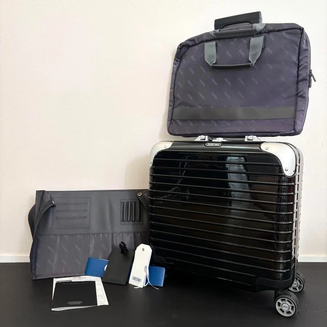 RIMOWA LIMBO BUSINESS Trolley 27L Black 4-wheels Carry Case