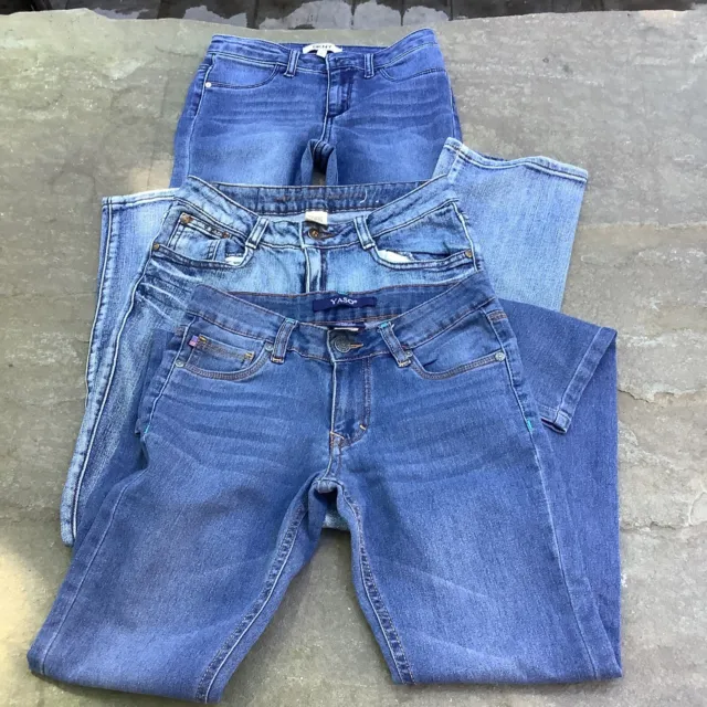 LOT Of 3-Girls Demi  Blue Jeans Size 14 DKNY -Yaso -Arizona
