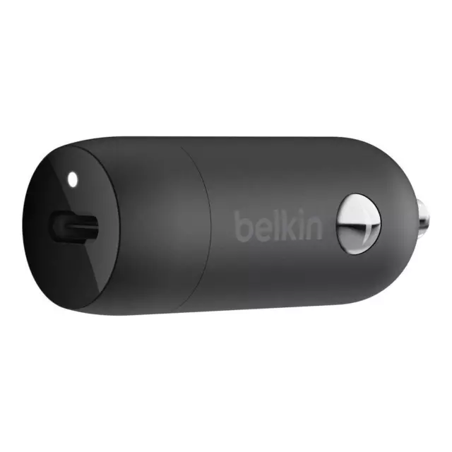 Belkin USB-C Fast Car Charger 20W, Car USB Charger, Fast Phone Charger, Car Char