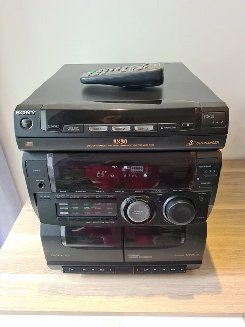SONY HDC-RX30 STEREO Hi Fi Anlage mit Fernbedienung,95W. Als Defekt ...