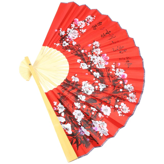 Chinoiserie Decor Headboard Decoration Photo Fan Decorative Fan 12