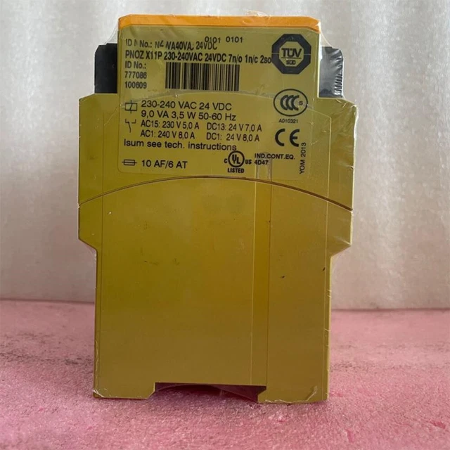 For Pilz 230-240V Safety Relay PNOZ X11P 777086