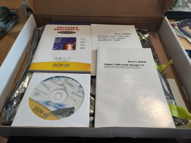 Sold - A-Trend ATC-1000+ Socket 7 AT Motherboard + Intel Pentium 100MHz