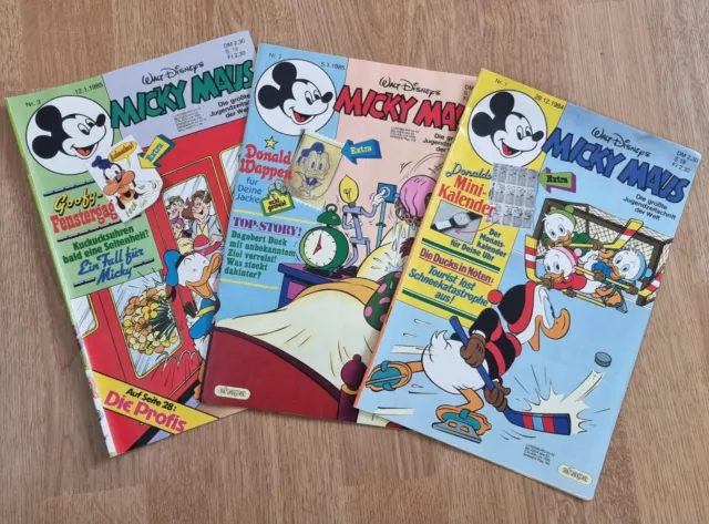 AUSWAHL = Micky Maus Comics Jahrgang 1985 ~ Heft 1 - 52 mit Extra's!
