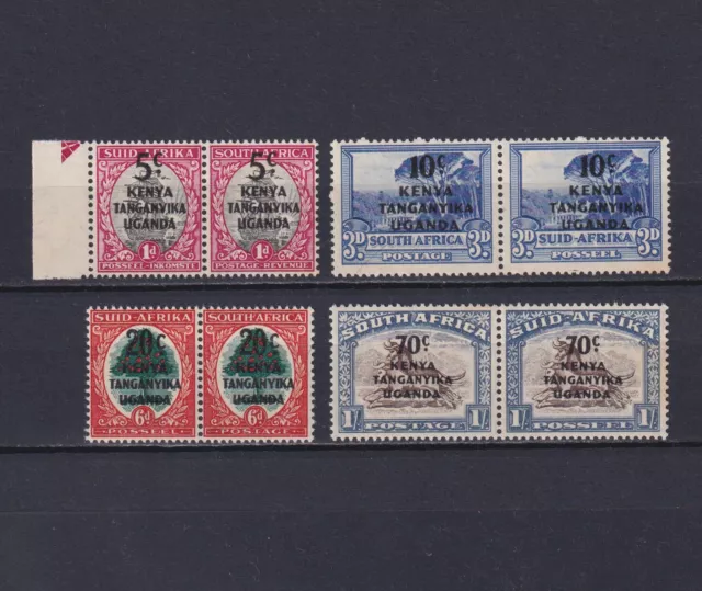 Kenya Uganda Tanganyika 1941, Sg# 151-154, Cv £30, Mnh