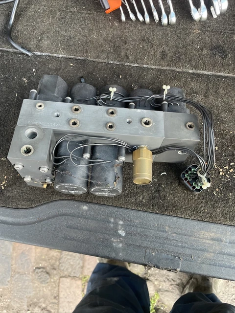 RANGE ROVER P38 EAS bloc de vanne compresseur suspension pneumatique ...