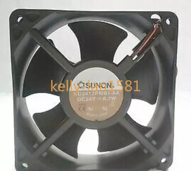 100% Test 1pc SUNON KD2412PMB1-6A 12038 12CM 24V 6.7W 2-wire Cooling Fan