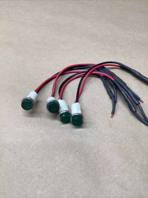 Dayton 22Ny45 Raised Indicator Light,Green,24V #701PT96FML