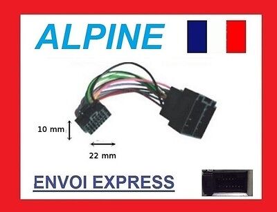 Alpine CABLE ISO ALPINE pour SÉRIE 7000 