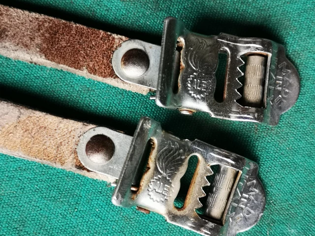 Cinghiette ALE  Vicini Puntapidi Bici Corsa Vintage Eroica Vicini
