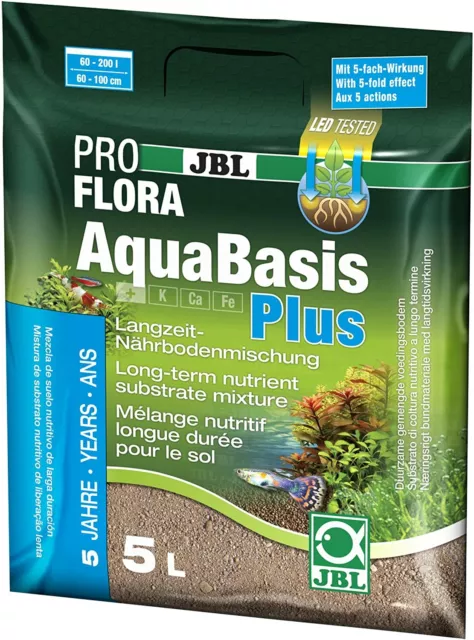 Jbl Aquabasis Plus 5 Litri Fondo Fertile Piante Acquario Acqua Dolce Terriccio 2