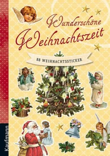 Wunderschöne Weihnachtszeit - Stickerheft|Broschiertes Buch|Deutsch