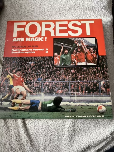 Nottingham Forest Vs Southampton Lp 1979 League Cup Final Lp , Forest Are Magic