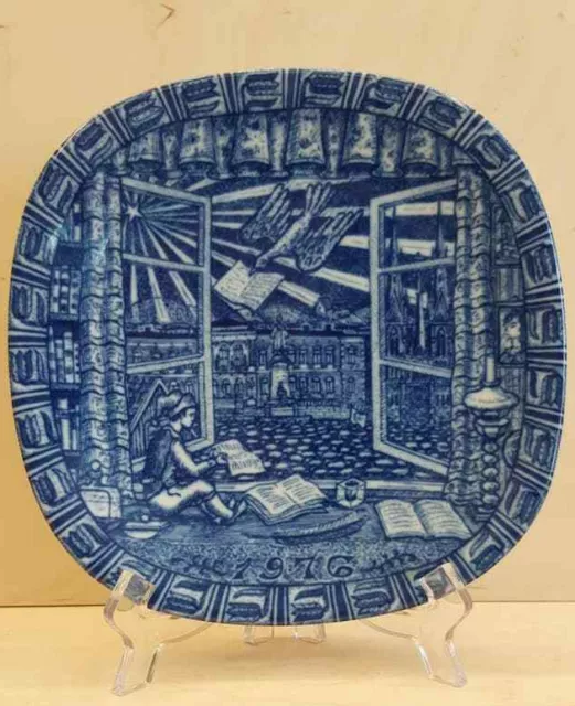 Christmas Plate Julen Rorstrand Sweden Collection 1976  Limited Edition