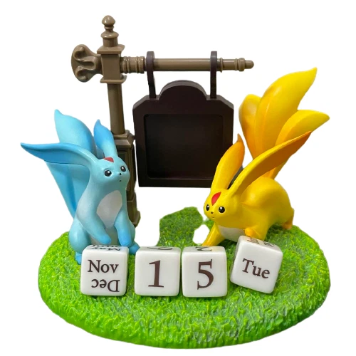TAITO FINAL FANTASY XIV FF14 Carbuncle Perpetual Calendar Figure 79.99