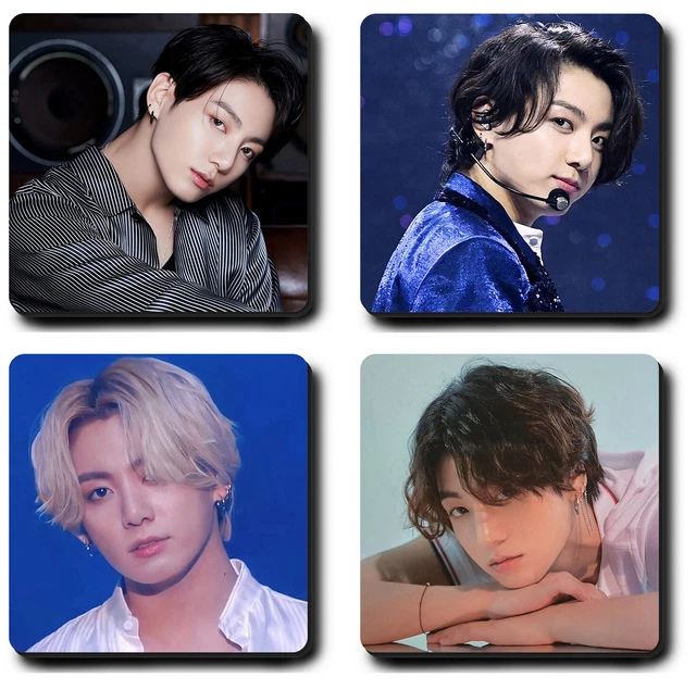 JUNGKOOK BTS - Fridge Magnet set of 4 - gift Korean - Kpop gift Bangtan ...
