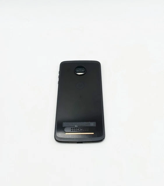 Original Motorola Z2 force Cadre Couvercle Batterie Coque Arrière Boîtier Noir