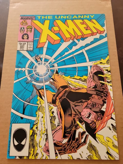 Uncanny X-Men #221 NM 1st Full App Mr. Sinister Javier Bardem MCU Marvel 1987